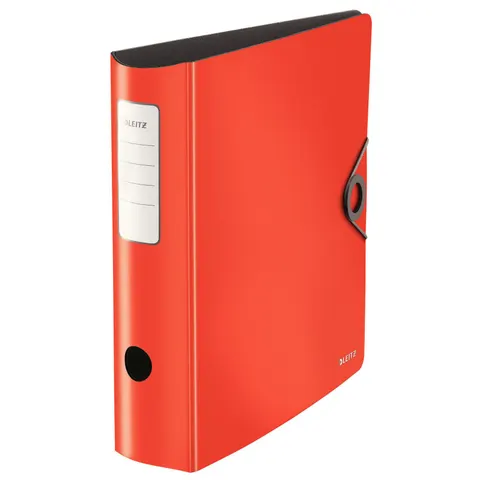 LEITZ Ordner Active Solid, 180 Grad, 82 mm, hellrot – Bild 3