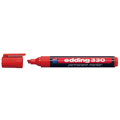 edding 330 Permanentmarker rot – Bild 3