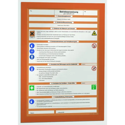 DURABLE Magnetrahmen selbstklebend A4 orange – Bild 3
