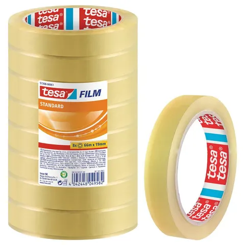 tesa Klebefilm 19 mm x 66 m transparent – Bild 3