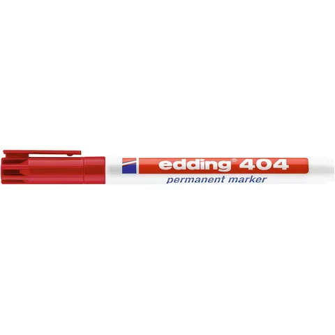 edding 404 Permanentmarker rot – Bild 3