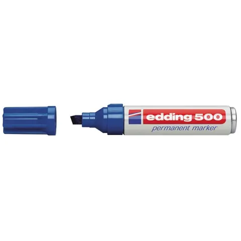 edding 500 Permanentmarker blau – Bild 3