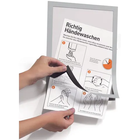 DURABLE Magnetrahmen A4 silber – 989686 – Bild 3