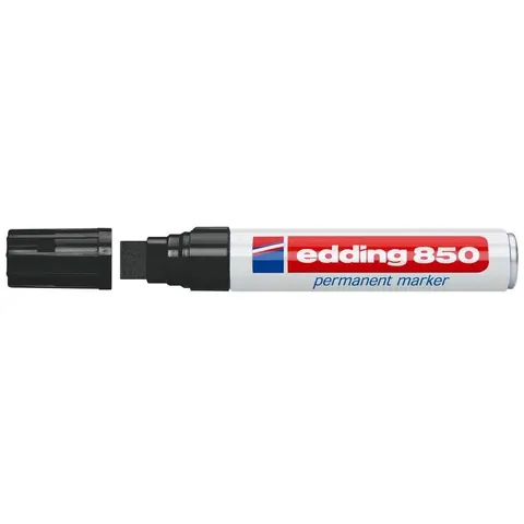 edding 850 Permanentmarker schwarz – Bild 3