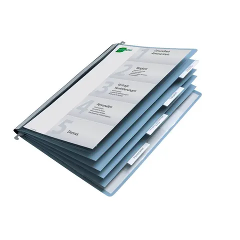 DURABLE Personalhefter, DIN A4, blau – 250021 – Bild 4