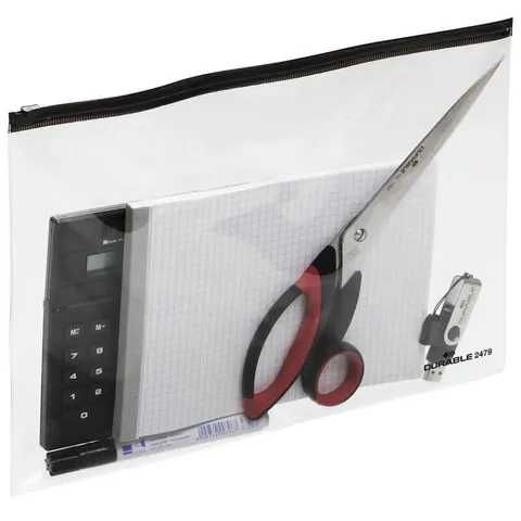 DURABLE Gleitverschlussbeutel A4 transparent – Bild 2