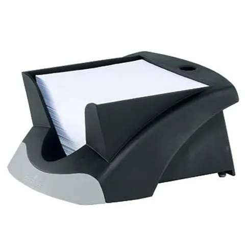 DURABLE Zettelbox NOTE BOX VEGAS, schwarz/silber – Bild 3
