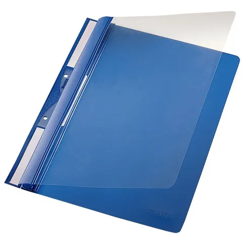 LEITZ Einhänge-Schnellhefter Universal, DIN A4, PVC, blau – Bild 3