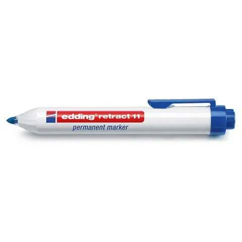 Edding Permanentmarker Nr.11 blau – Bild 3