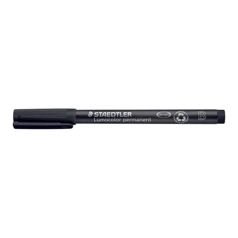 STAEDTLER Lumocolor Permanent-Marker 314B, schwarz – Bild 3