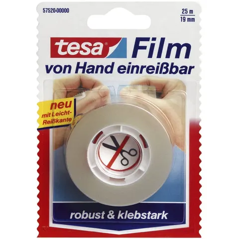 tesa Klebefilm 19 mm x 25 m transparent – Bild 3