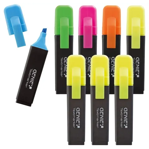 GENIE Textmarker Mehrfarbig – Bild 2
