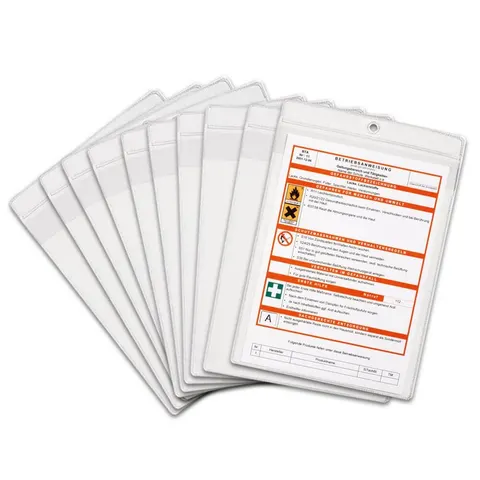 DURABLE Sichttasche A6 transparent 10 Stk – Bild 3