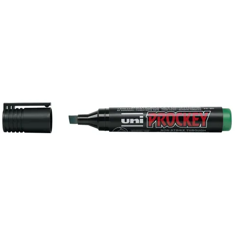 Mitsubishi Marker uni PROCKEY Keilspitze grün – Bild 2