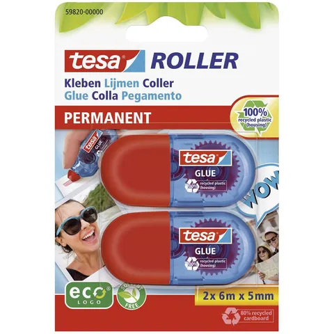 tesa Kleberoller Mini, permanent – Bild 2