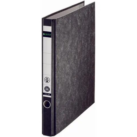 LEITZ Ringbuch 2-Ringe DIN A4 3.5 cm schwarz – Bild 2