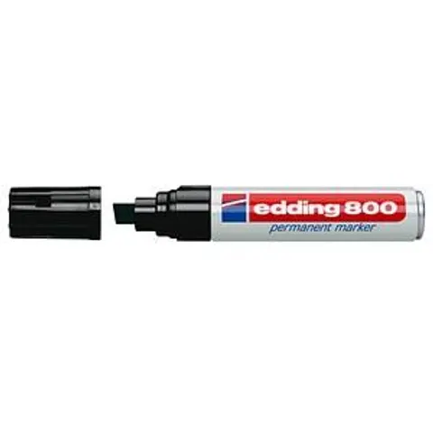 edding 800 Permanentmarker schwarz – Bild 3