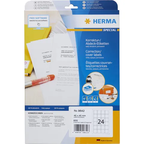HERMA QR-Code Etiketten, 40 x 40 mm, quadratisch – Bild 3