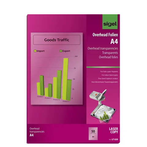 SIGEL Laserfolien LF620 transparent – Bild 2