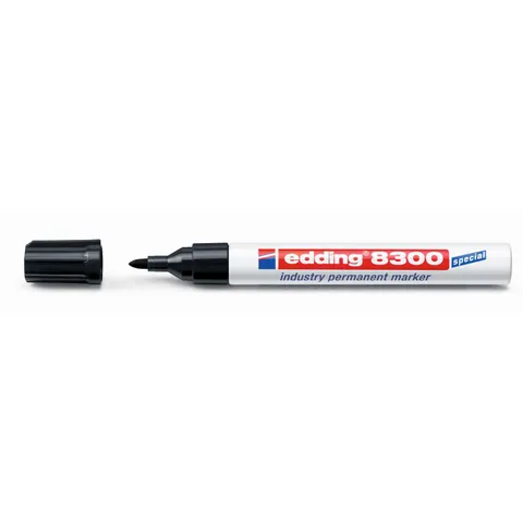 Edding Permanentmarker Nr. 8300 schwarz – Bild 4
