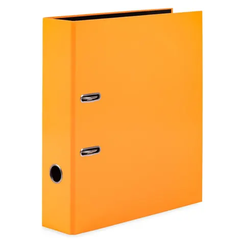 HERMA Ordner A4 Karton Neon Orange – Bild 3