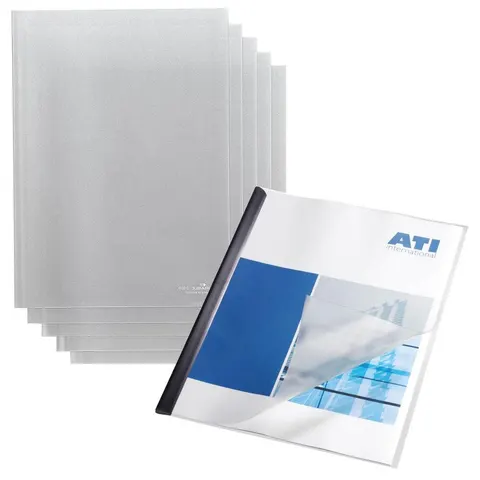 DURABLE Klemmschienenhülle, DIN A4, PP, transparent – Bild 4