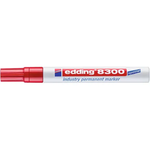 edding Industriemarker 1.5 - 3.0 mm Rot – Bild 5