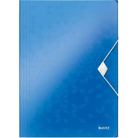 LEITZ Eckspanner WOW DIN A4 blau – Bild 2