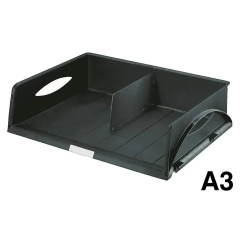 LEITZ Briefablage Sorty A3 quer Jumbo DIN A3 quer schwarz – Bild 3