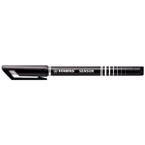 STABILO Fineliner SENSOR fein, schwarz – Bild 3