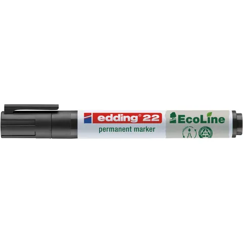 edding 22 Permanentmarker 1.0 - 5.0 mm Schwarz – Bild 2