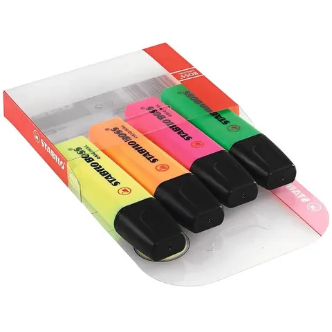 STABILO BOSS ORIGINAL Textmarker - 4er Pack – Bild 3