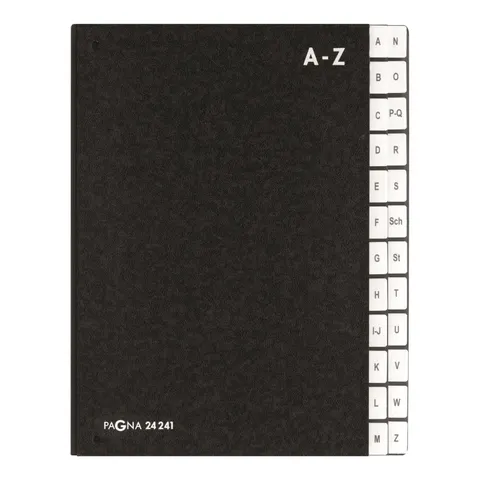 PAGNA Pultordner A-Z schwarz – Bild 4