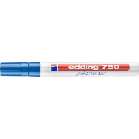 edding 750 Lackmarker 2.0 - 4.0 mm Blau – Bild 2