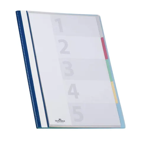 DURABLE Organisationshefter DIVISOFLEX, DIN A4, blau – Bild 3