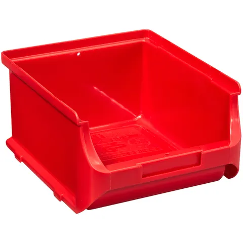 allit Sichtlagerkasten ProfiPlus Box 2B, aus PP, rot – Bild 2