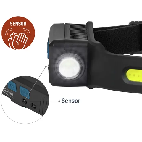 Ansmann Headlamp HD240RS Schwarz – Bild 2