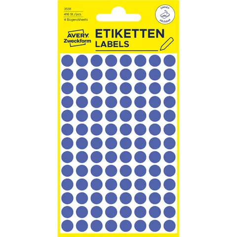 AVERY Zweckform Klebepunkte Ø 8,0 mm rot – Bild 2