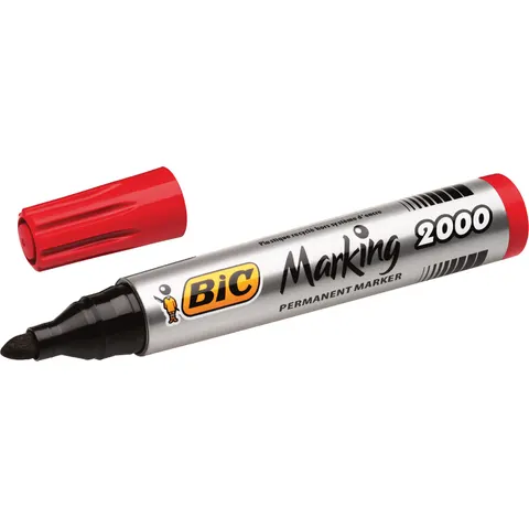 BIC® Permanentmarker 1.7 mm Rot – Bild 2