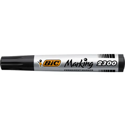 BIC® Permanentmarker 3.7 - 5.5 mm Schwarz – Bild 2