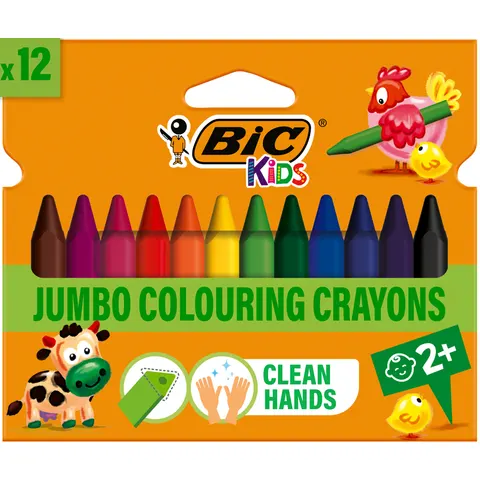 BIC® Wachsmalstifte 12St. – 8297733 – Bild 2