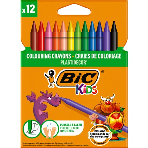BIC® Wachsmalstifte 12St. – 9457645 – Bild 2