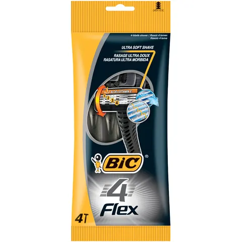 BIC® Einwegrasierer FLEX 4 St. – P00007750 – Bild 2