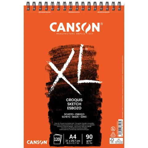 canson Skizzenblock DIN A5, 60 Blatt – Bild 2