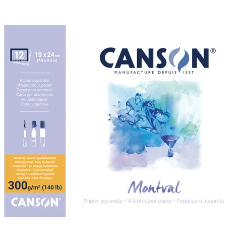 canson Aquarellblock 12 Blatt – C200006544 – Bild 2