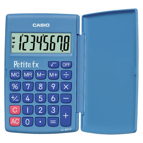 Casio PETITE FX (LC-401LV-BU) calculator – Bild 3