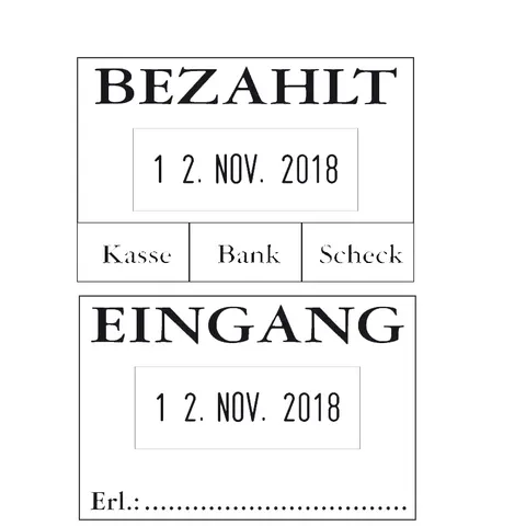 COLOP Datumstempel mit Text "EINGANG" – Bild 2
