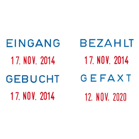 COLOP Datumstempel mit Text S160/L "EINGANG" – Bild 2