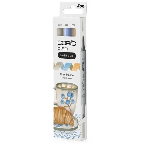 COPIC Marker ciao, 3er Set , Cozy Palette – Bild 2