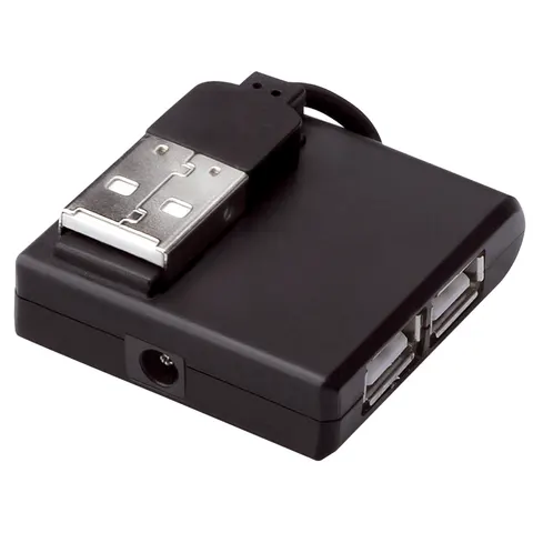 DIGITUS USB 2.0 Hub, 4-Port, schwarz – Bild 3